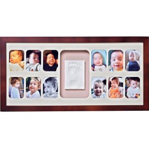 Baby Memory Prints 12 Aylık Çerçeve, Ceviz