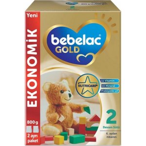 Bebelac Gold 2 Devam Sütü, 800 g