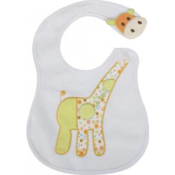 Sevi Bebe Yandan Cırtlı Mama Önlüğü, Zürafa
