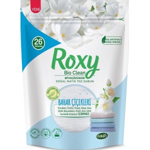 Roxy Bio Clean Doğal Matik Toz Sabun, Bahar Çiçekleri, 1600 g