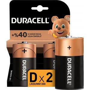 Duracell Basic D Boy Pil, 2'li