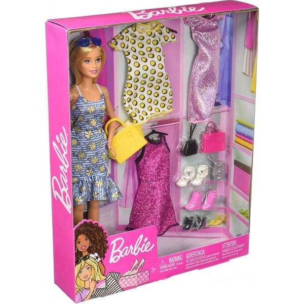 Barbie'nin Kıyafet Kombinleri Oyun Seti