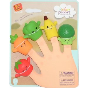 Finger Puppet Meyve Figürlü Parmak Kuklası