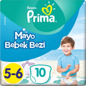 Prima Mayo Bebek Bezi, 5-6 Beden, 10 Adet