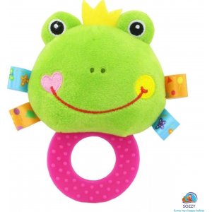 Sozzy Toys Çıngıraklı Dişlik Kurbağam