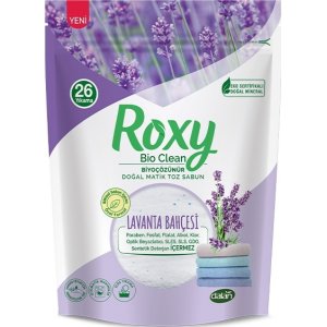 Roxy Bio Clean Doğal Matik Toz Sabun Lavanta Bahçesi 800 g