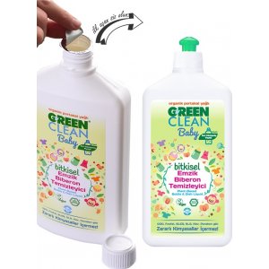 Green Clean Baby Bitkisel Emzik Biberon Temizleyici, 500 ml