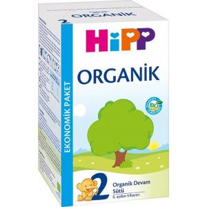 Hipp 2 Organik Devam Sütü, 600 g