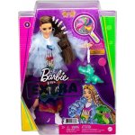 Barbie Extra Renkli Elbiseli Bebek ve Hayvan Arkadaşı Timsah