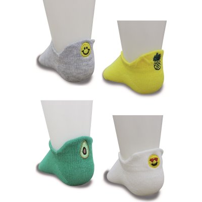 Bibaby Biorganic Sneakers Cute Çorap, Yeşil