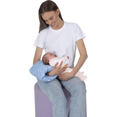 Sevi Bebe Pratik Emzirme Yastığı, Mavi, Yıldız