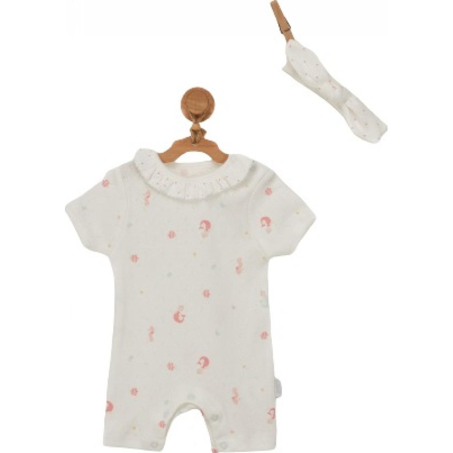 Andywawa Mermaid Bebek Tulum Takım, Ekru