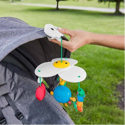 Fisher Price Mutlu Dünya Eğlenceli Bebek Arabası Dönencesi