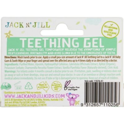 Jack N' Jill Diş Jeli, 15 g