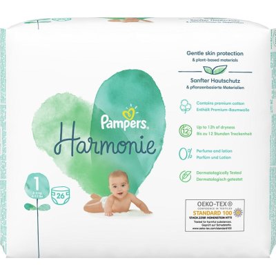 Prima Pampers Harmonie Bebek Bezi, 1 Beden, 26 Adet