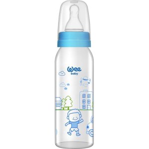 Wee Baby Kiraz Uçlu Cam Biberon, 250 ml