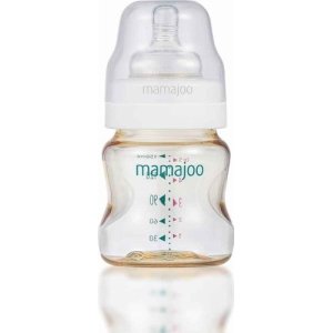 Mamajoo Gold Biberon, 150 ml ve Anti Kolik Biberon Emziği, No: 1