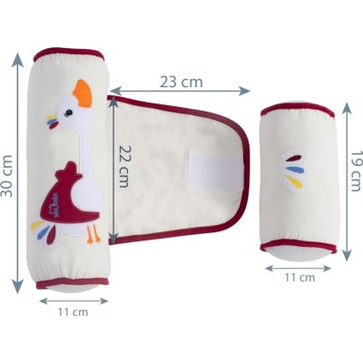 Sevi Bebe Güvenli Yan Yatış Yastığı, Beyaz