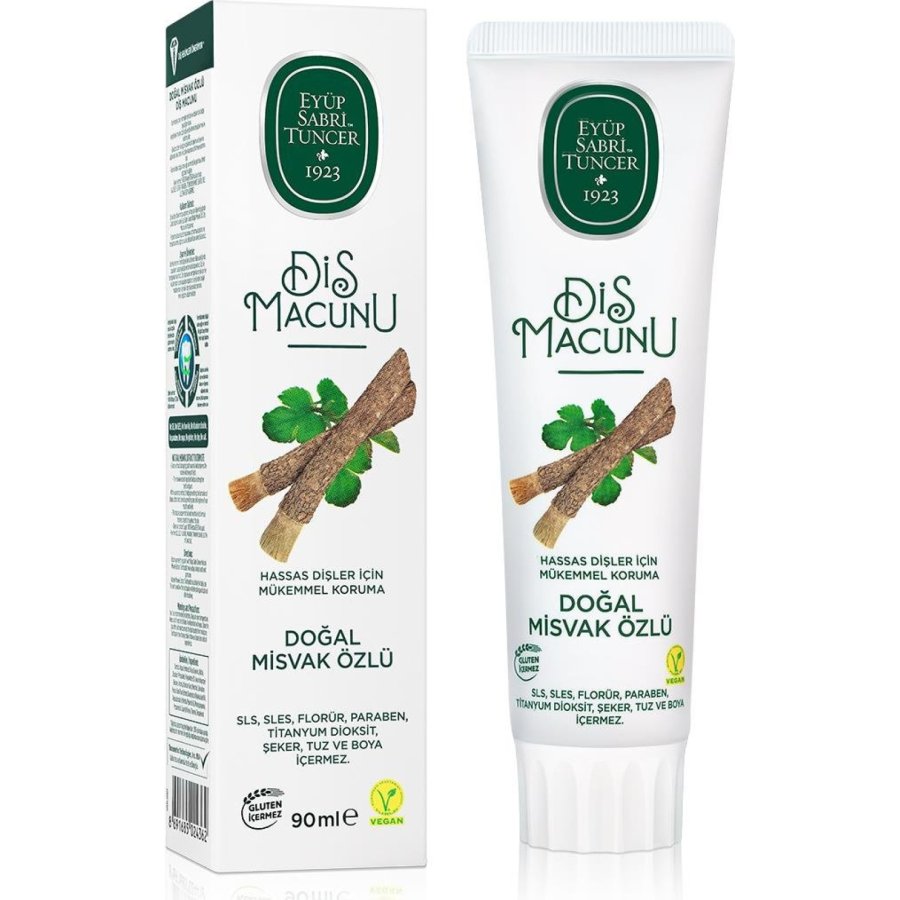 Eyüp Sabri Tuncer Doğal Diş Macunu 90 Gr Misvak Özlü