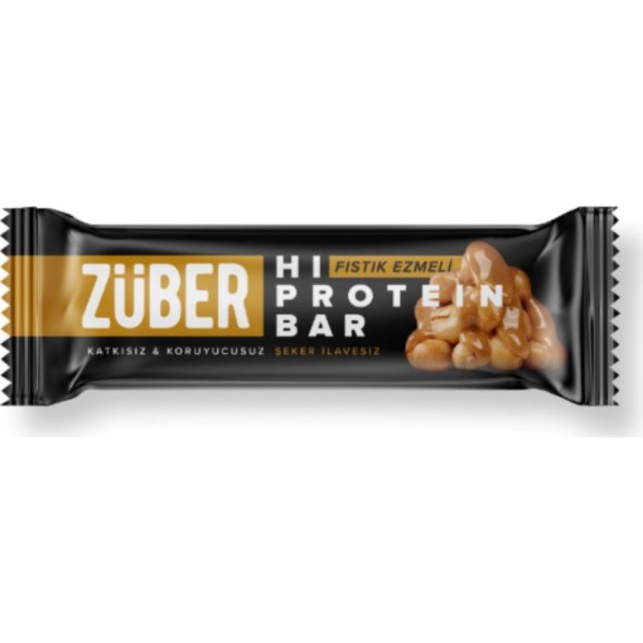 Züber Hi-Protein Bar 45 Gr Fıstık
