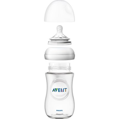 Philips Avent Natural PP Biberon, 260 ml, 2'li
