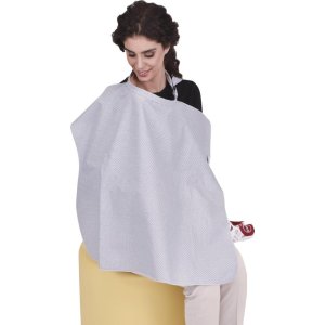 Sevi Bebe Tokalı Emzirme Örtüsü, Gri Puan