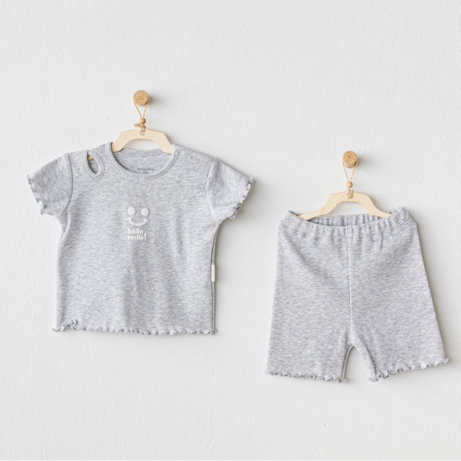 Andywawa AC25900 Basic 2'Li Takım Grey Melange