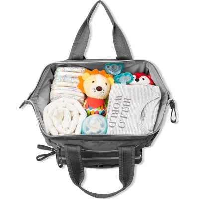 Skip Hop Main Frame El Çantası, Charcoal