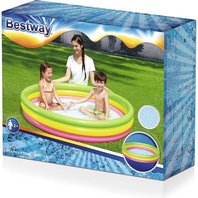 Bestway 3 Bölmeli Çocuk Havuzu, 152x30 cm