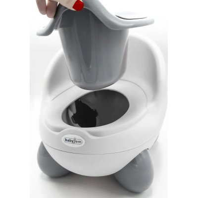 BabyJem TonTon Lazımlık, Beyaz, Gri