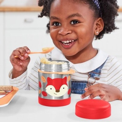 Skip Hop Zoo Paslanmaz Çelik Termos, 325 ml, Tilki