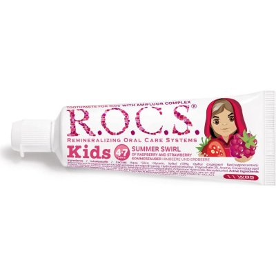 R.O.C.S. Kids Diş Macunu, 35 ml, Ahududu