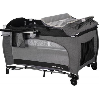 Kraft Friday Plus Oyun Parkı, 70x120, Koyu Gri