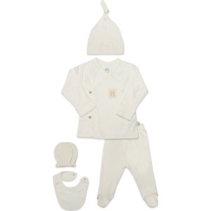 Bistyle Modal Flying Balloons 5'Li Hastane Çıkışı BS12109 Ekru