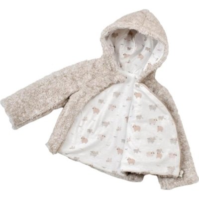 Bibaby Biorganic Curly Sheep Welsoft Hırka, Bej