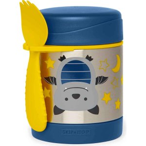 Skip Hop Zoo Paslanmaz Çelik Termos, 325 ml, Yarasa