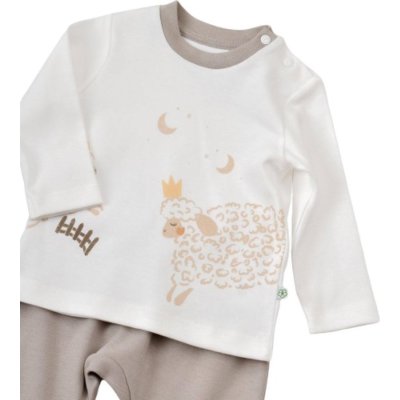 Bibaby Biorganic Curly Sheep 3'lü Takım, Bej