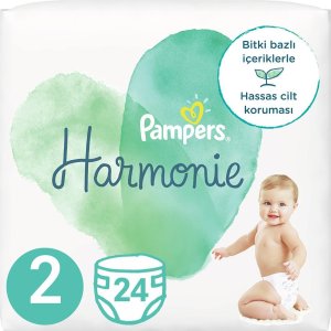 Prima Pampers Harmonie Bebek Bezi, 2 Beden, 24 Adet