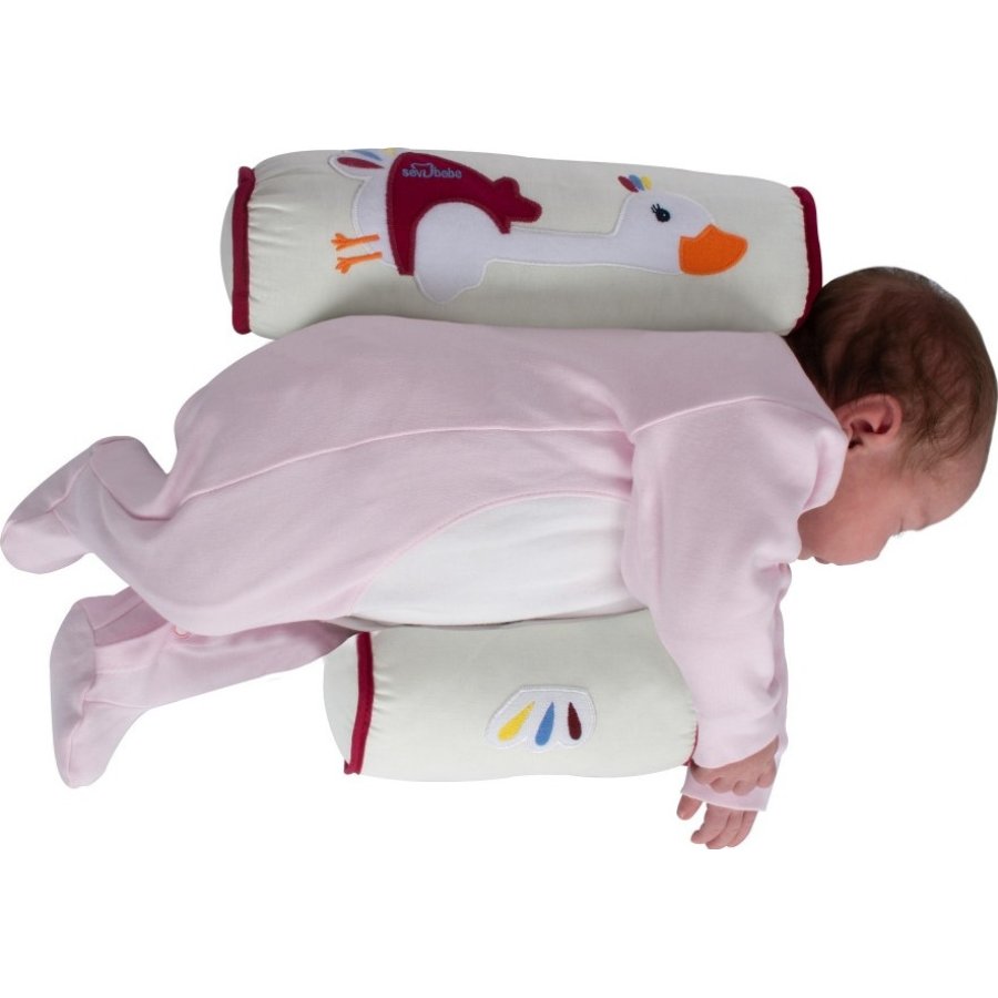 Sevi Bebe Güvenli Yan Yatış Yastığı, Beyaz