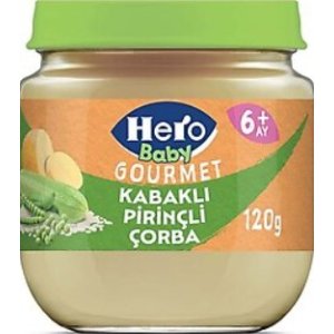 Hero Baby Gourmet Kabaklı Pirinçli Kavanoz Mama 120 Gr