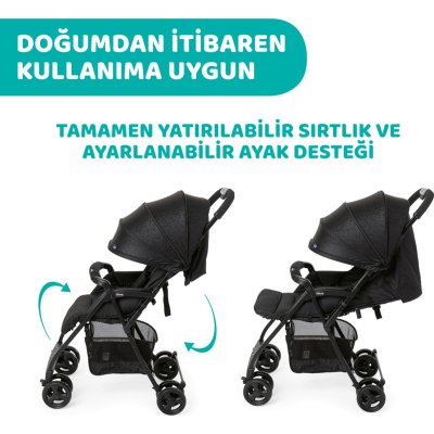 Chicco Ohlala 3 Bebek Arabası, Red Passion