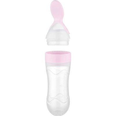 BabyJem Sıkmalı Kaşık, Pembe