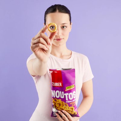 Züber Noutos Fırın Nohut Cipsi 55 Gr Ekşi Krema ve Soğan