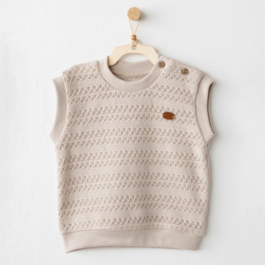 Andywawa AC26133 Wawa Exclusive Yelek Beige