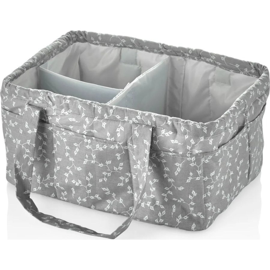 BabyJem Katlamalı Anne & Bebek Organizer 795 Gri Çiçek