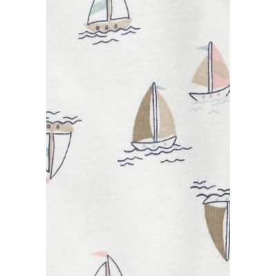 Carter's Erkek Bebek 3'lü Alt Üst Set, Mavi