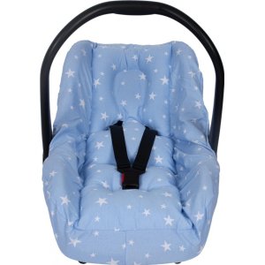 Sevi Bebe Bel Destekli Ana Kucağı Örtüsü, Mavi, Yıldız