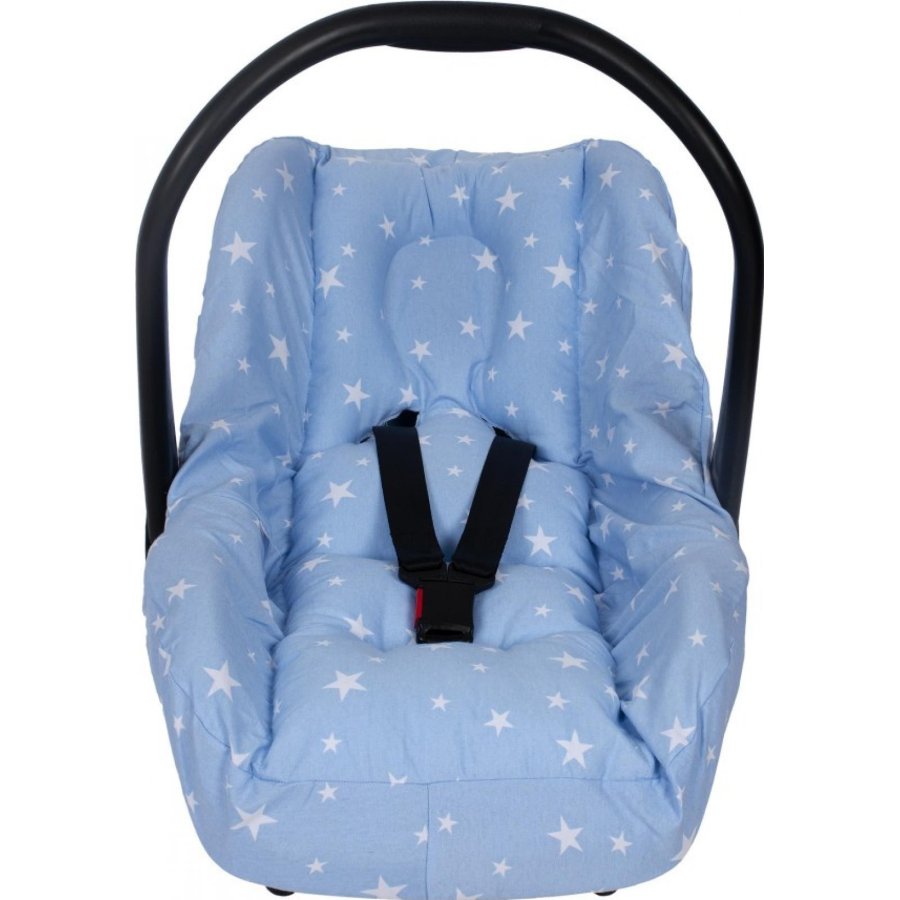 Sevi Bebe Bel Destekli Ana Kucağı Örtüsü, Mavi, Yıldız