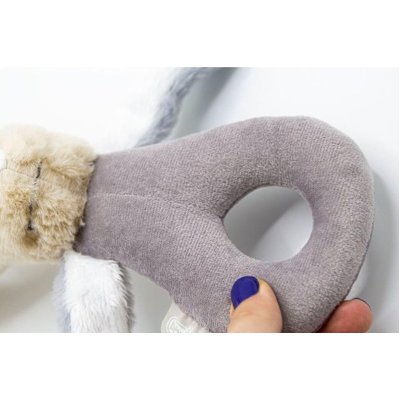 BabyJem Tutmalı Peluş, Mini Tavşan, Taş