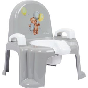 Sevi Bebe Sandalye Lazımlık, Gri